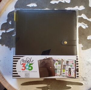 Happy Planner Deluxe Cover Big in Black discbound